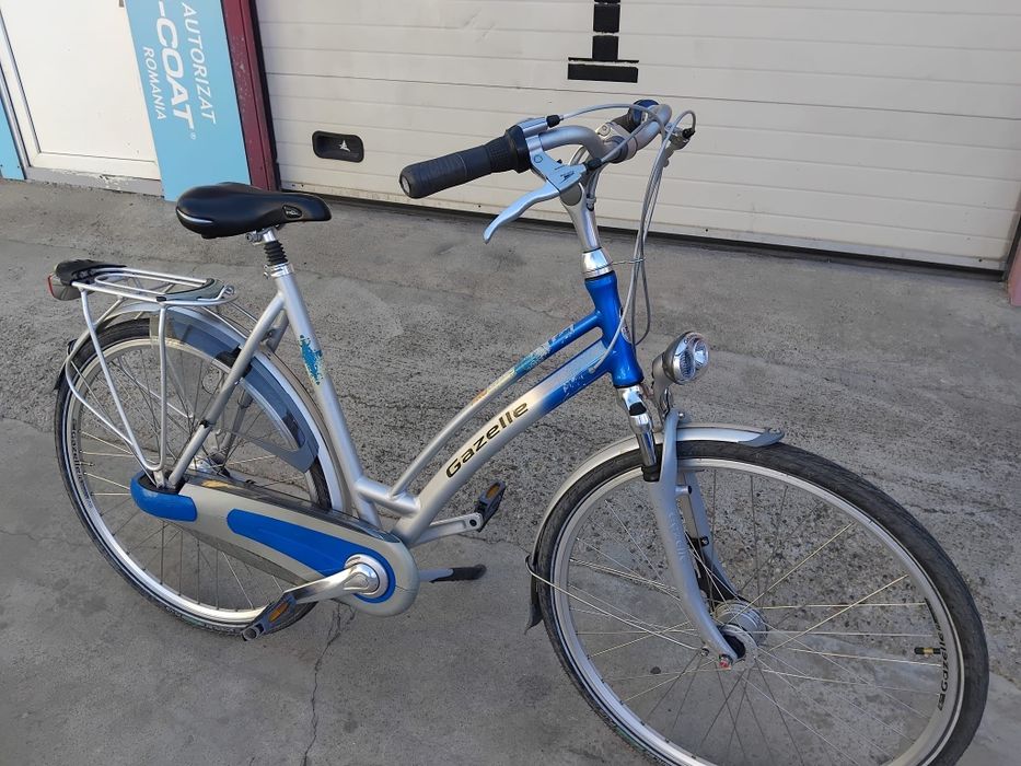 Vând bicicleta gazele din aluminiu pentru damă