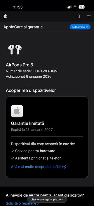 AirPods Pro3 ANC (Sigilate)