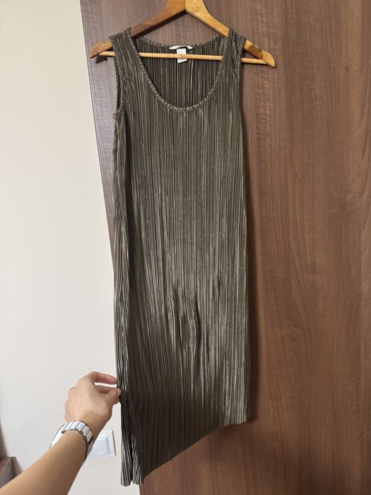 Rochie kaki de vară H&M mărime XS
