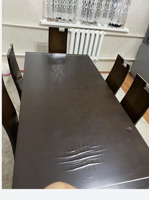 Стол кухонный со стульями