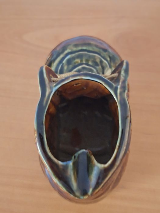 Рядък ЯПОНСКИ керамичен ботуш – Винтидж пепелник | Made in Japan