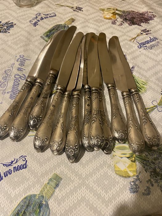 Cutite argintate