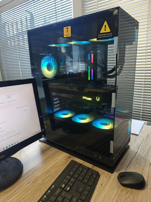 FINAL GAMING PC: RTX 5090 + 9850X3D, 32GB DDR5, 2TB, нов, 3 г. гаранция