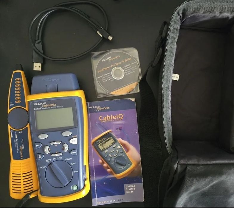 Кабельный тестер fluke networks cableiq