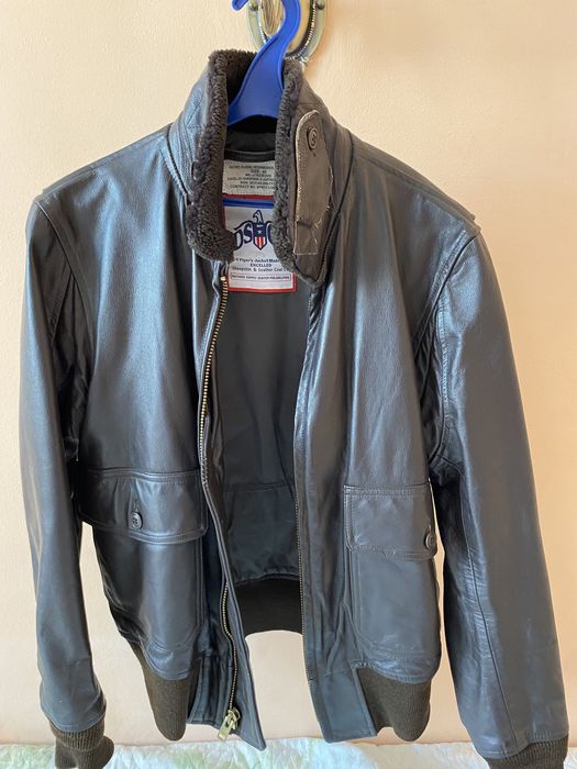 Куртка кожаная G1