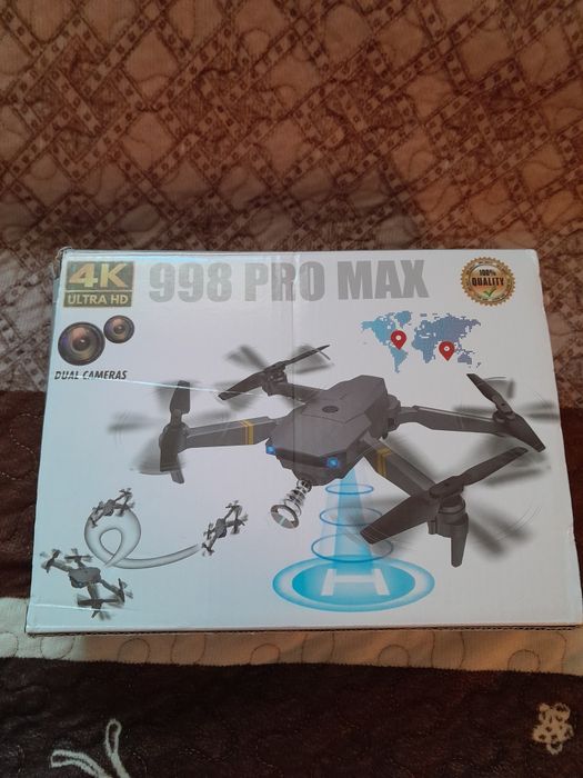 Dronă 998 pro max MICRO FOLDABLE DDOHE Set