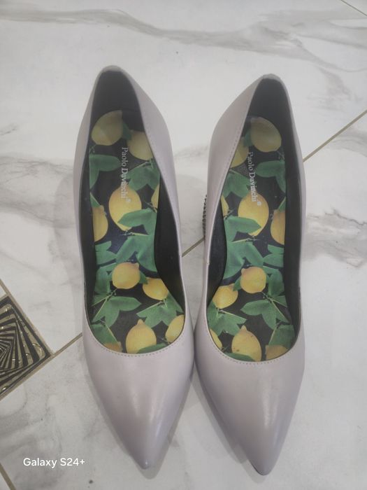 Кожаные туфли размер 38