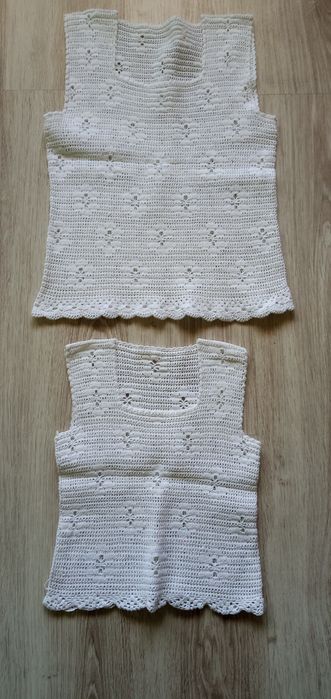 Дамска блуза и потник ръчно изработена