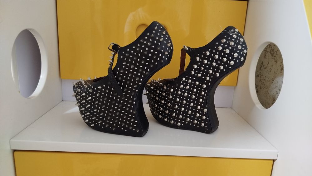 Туфли 35р б/у как у леди Гаги