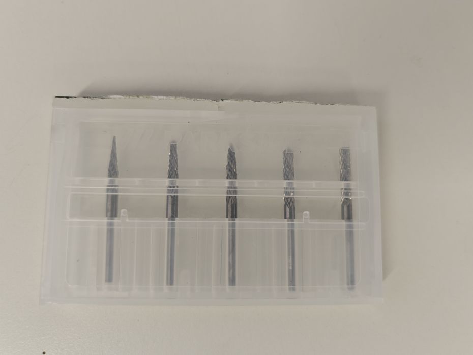 Set 5 microfreze PARKSIDE, pentru cioplire, lustruire, tesire, turnare