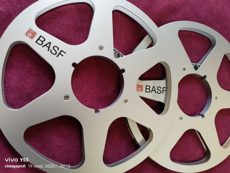 Катушка (бобина) пара, алюминиевая 27 BASF, STUDER, TECHNICS