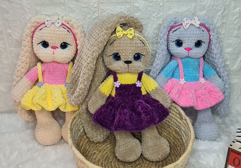 Плетени играчки на една кука