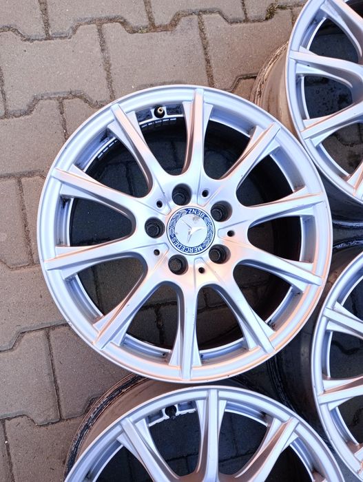4 jante aliaj 5x112 R16 originale Mercedes C-class E-class vito viano b-class a-class