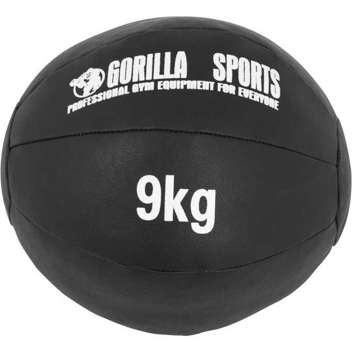 Minge medicinală din imitație de piele - 9 kg Negru