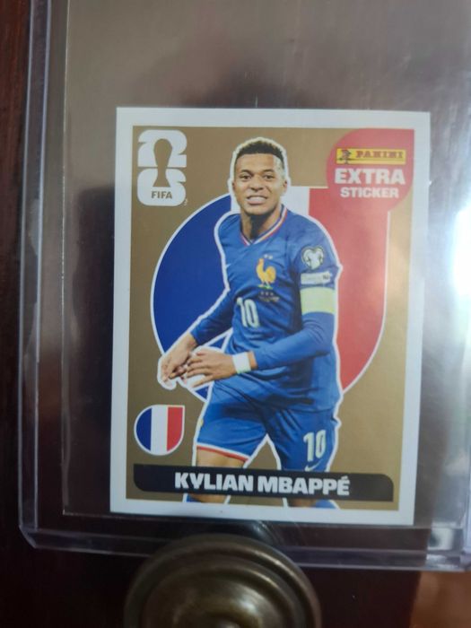 Stiker Cupa Mondiala 2026 Mbappé GOLD