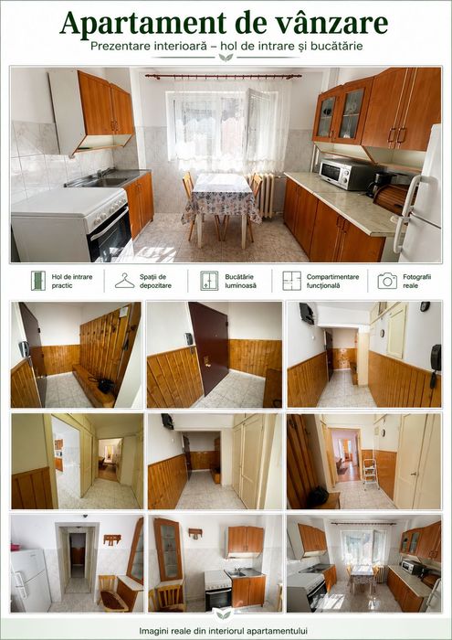 Apartament 2 camere de vanzare zona Rogerius