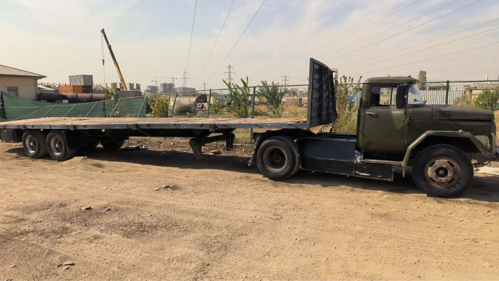 зил тигач с прецепом