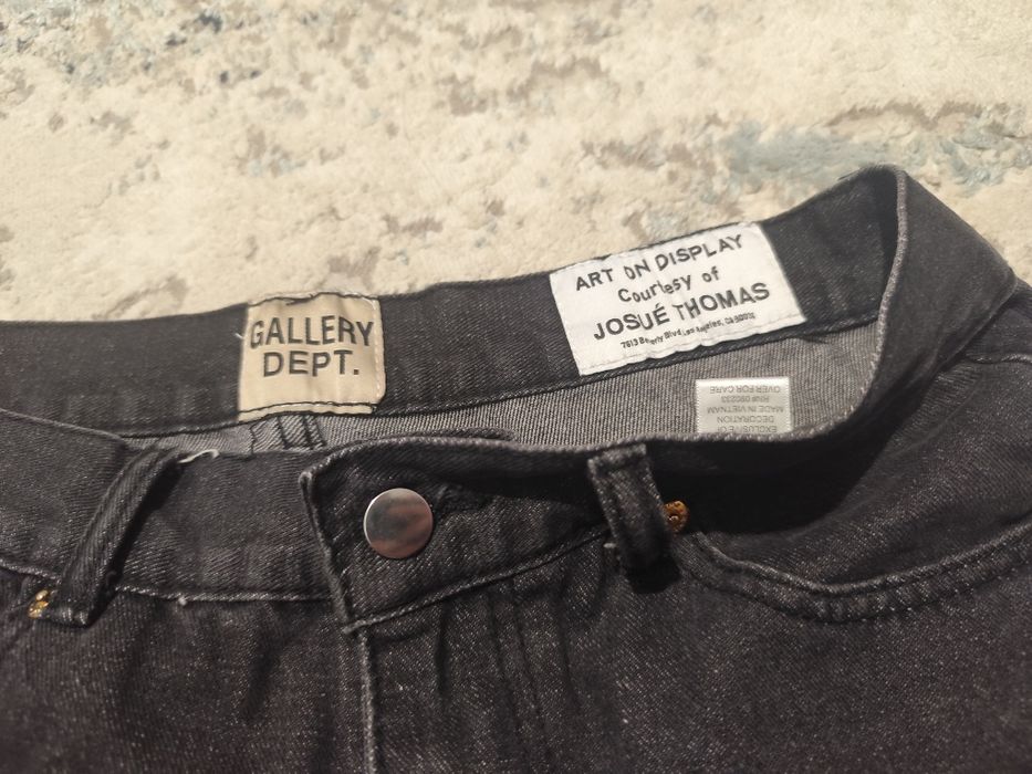 джинсы клеш галлеру депт