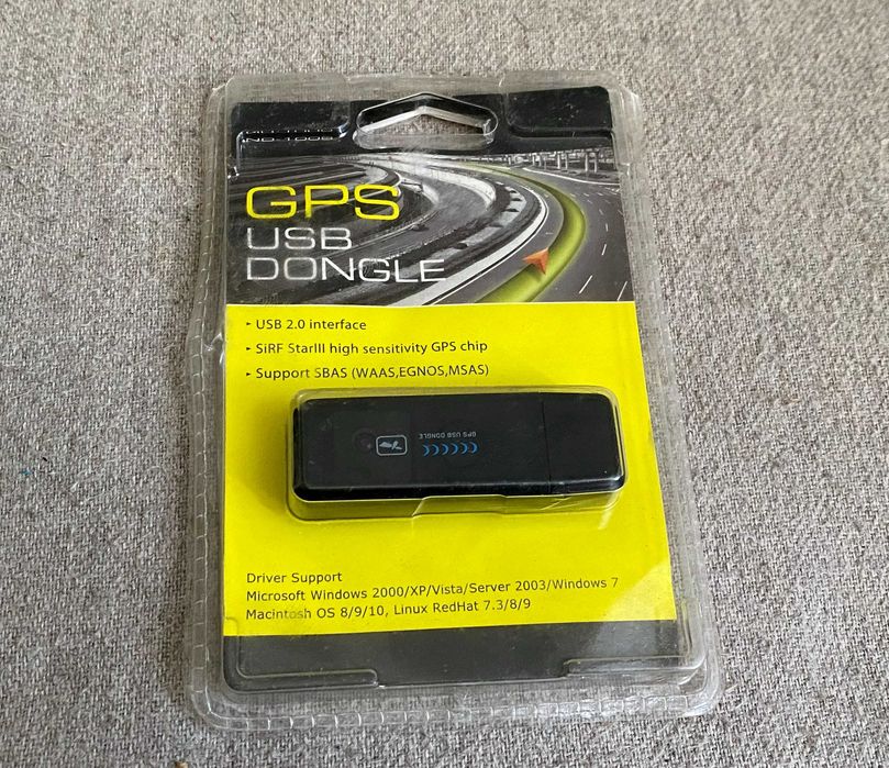 GPS USB Dongle ND-100S, SiRF StarIII, Windows/Mac/Linux compatibil