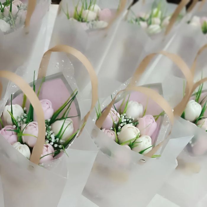 Цветы из мыло дешево