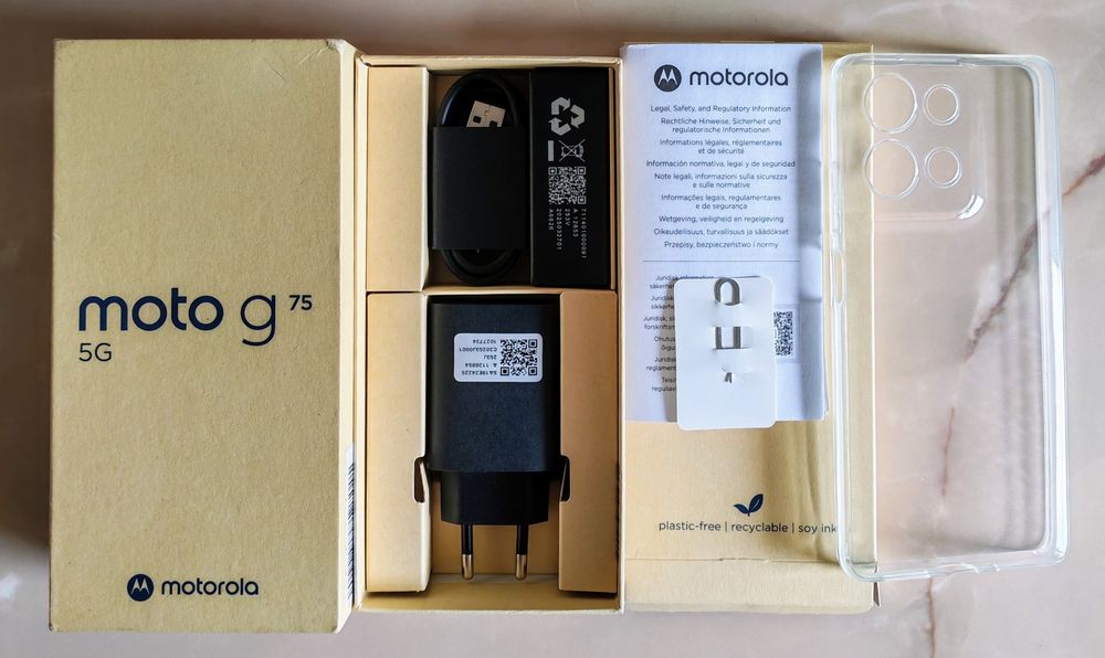 MOTOROLA Moto G75 5G  Charcoal Grey 8/256 GB nou,fullbox!