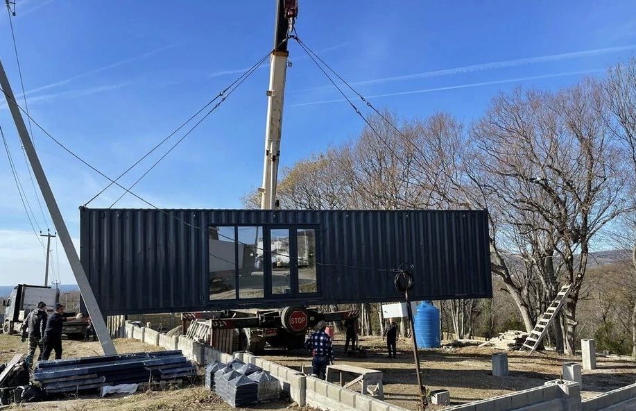 Дома из морских контейнеров