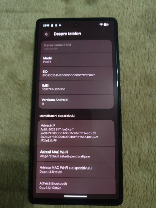 Google pixel 6. 128/8Gb