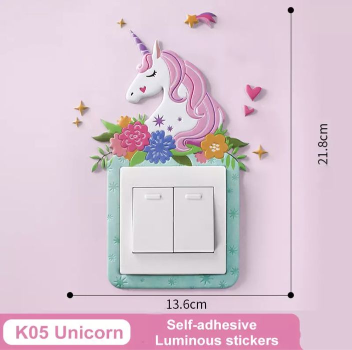 Наклейки для выключателя в детскую комнату