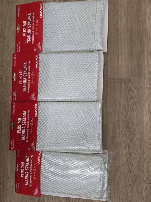 5 броя по 0.5м2 Стъклоплат Novol за армиране 350 г/см3 Plus 740