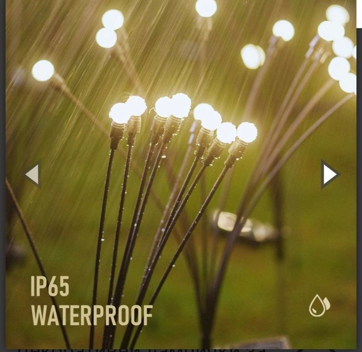 Декоративни соларни лампички Светулки