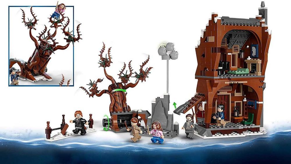 NOU TIP le go Harry Potter Urlet noapte Whomping Willow 76407