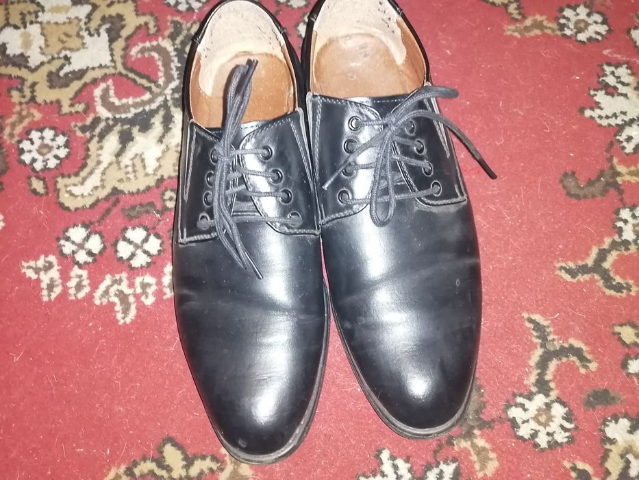 Туфли мужские, чёрные