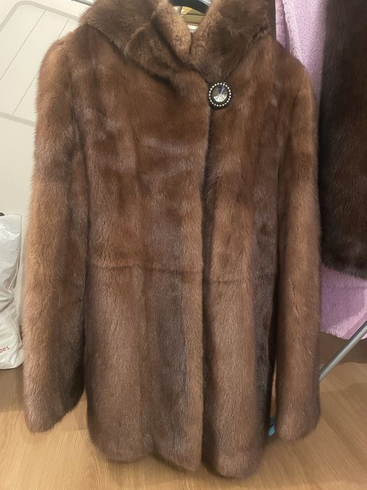 Шуба норковая длиная