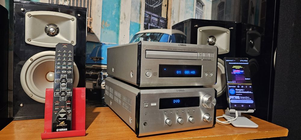 Amplificator statie amplituner receiver Yamaha RX E 600 MK 2 sau cd dvd player mp3 Yamaha DVD-E 600