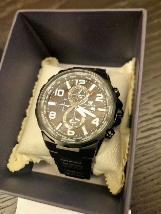 Ceas Barbatesc Casio EFR-302BK-1AVUEF Nou Impecabil