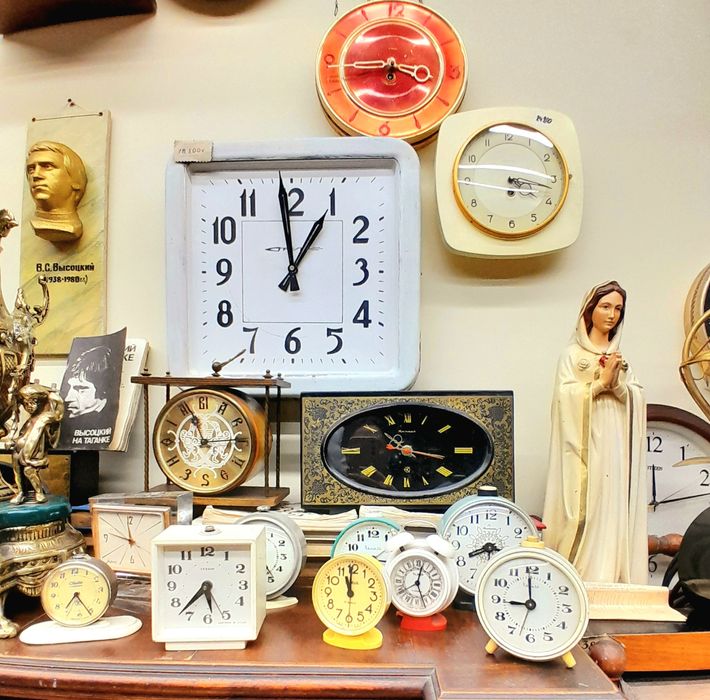 Часы настенные, времён СССР.