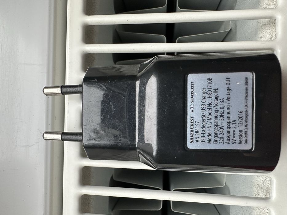 Adaptor încarcator de priză SILVERCREST 2.1A USB charger, telefon.