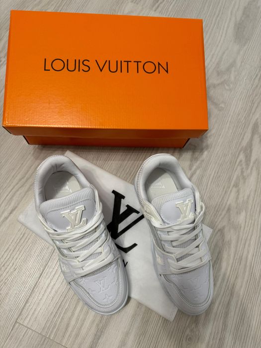 Louis Vuitton Monogram trainers full white PREMIUM