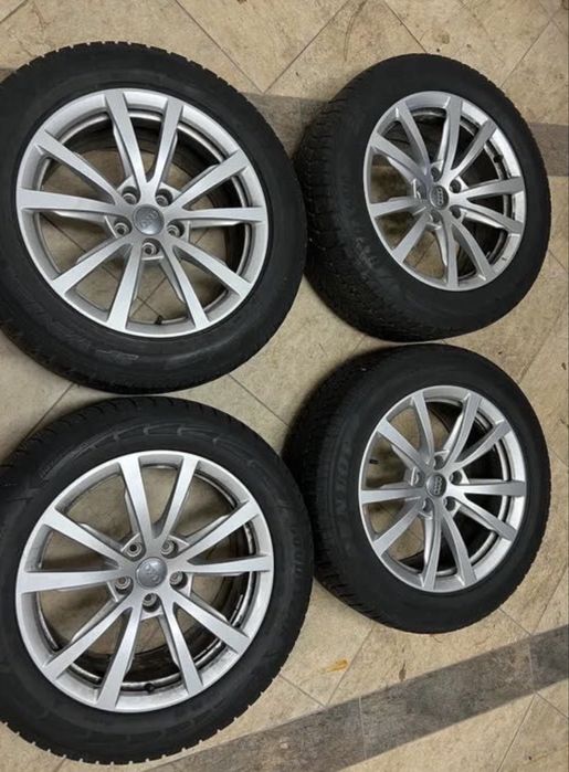Ауди А8 Зимни гуми с джанти Dunlop 235/55R18 104H