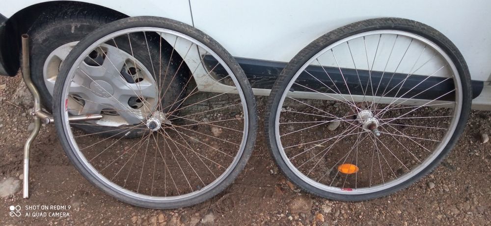 Piese bicicleta, roti, cadru