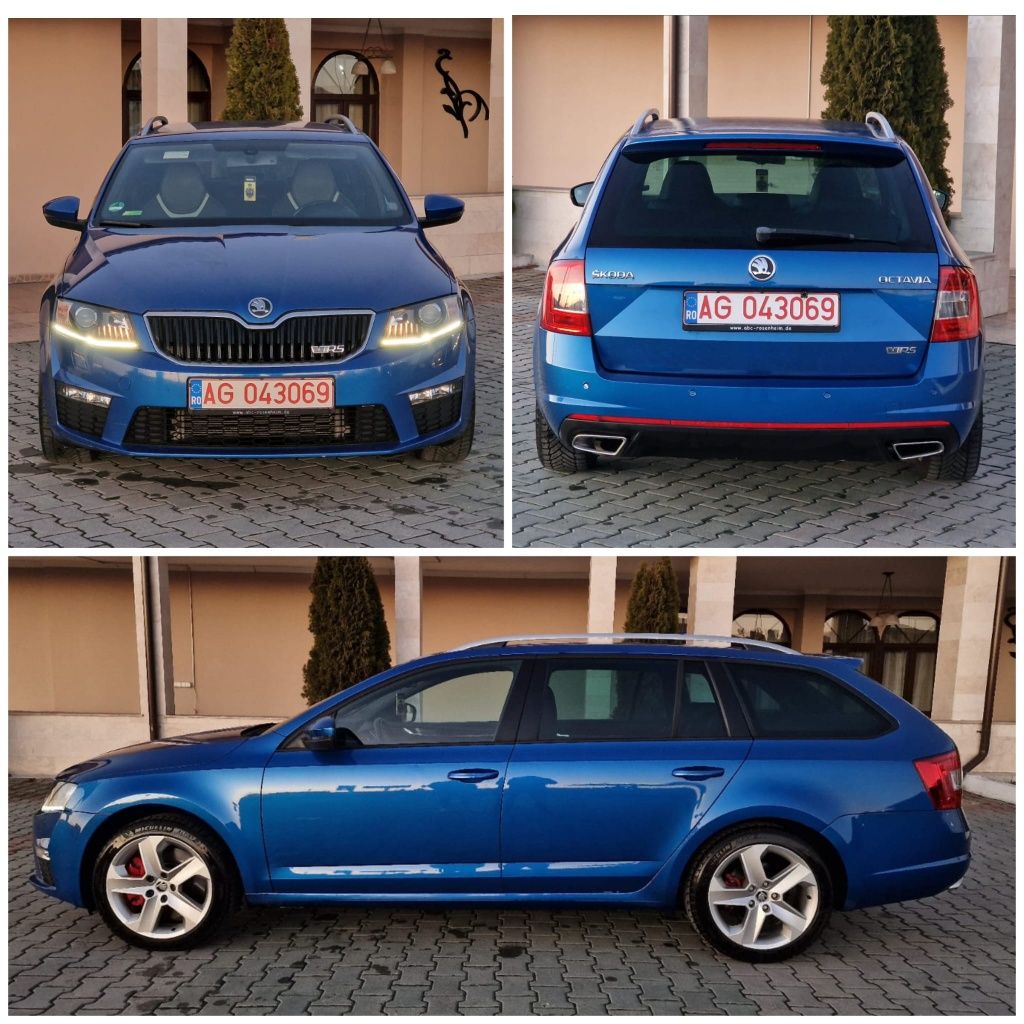 Skoda Octavia VRS / 2014 184CP / Bi-Xenon-Led / Navigatie Bradu • OLX.ro