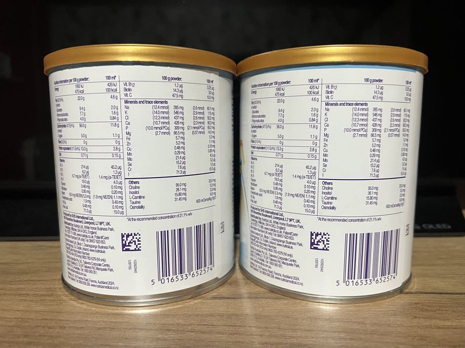 Neocate Junior , Vanilie , Capsuni x4 sigilate