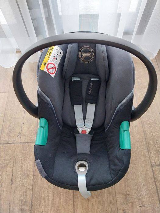 Стол за кола Cybex Aton S2 i-Size, цвят - granite black