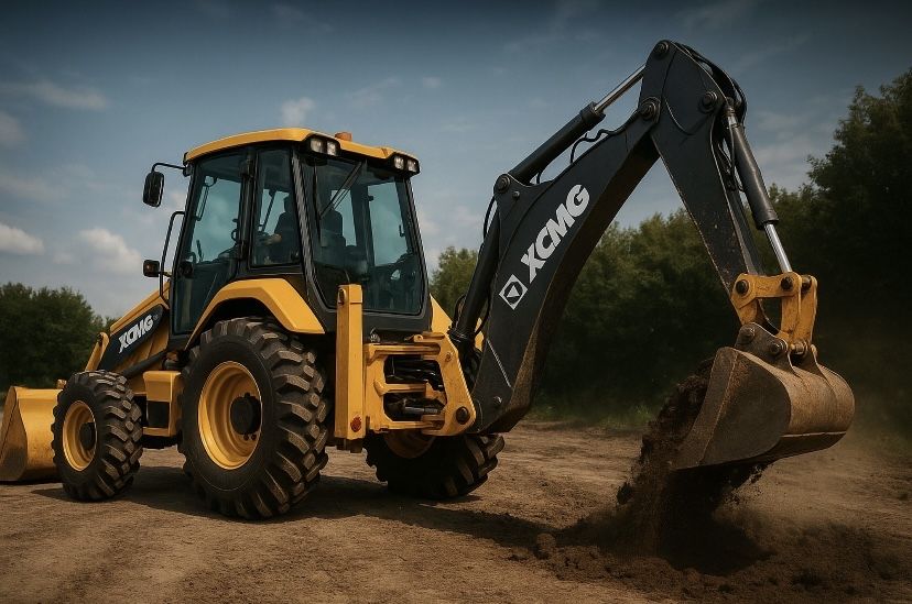 Услуги экскаватор погрузчик 3В1 петушок трактор