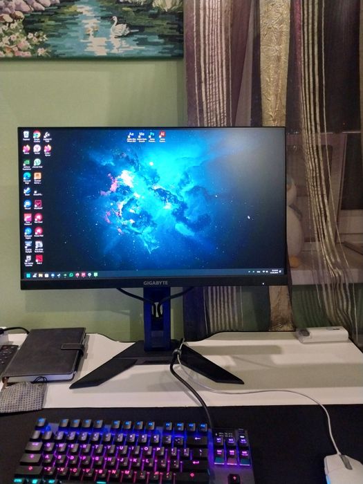 Монитор GIGABYTE G24F 2 черный