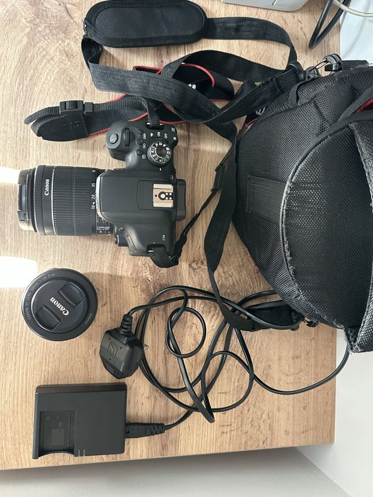 Canon EOS 750D + 2 объектива + сумка