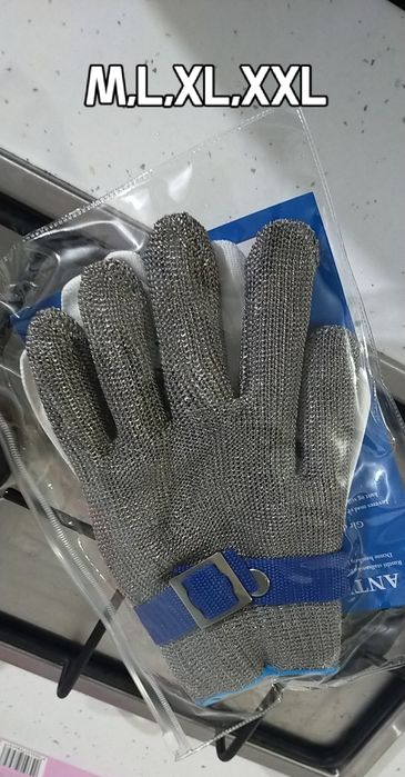 Предпазна ръкавица-металнa:S,M,L,XL,XXL.