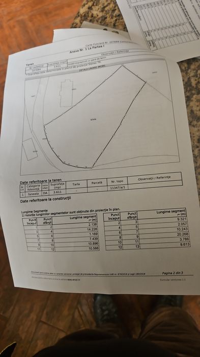 Teren de vânzare în Măgura Brașov