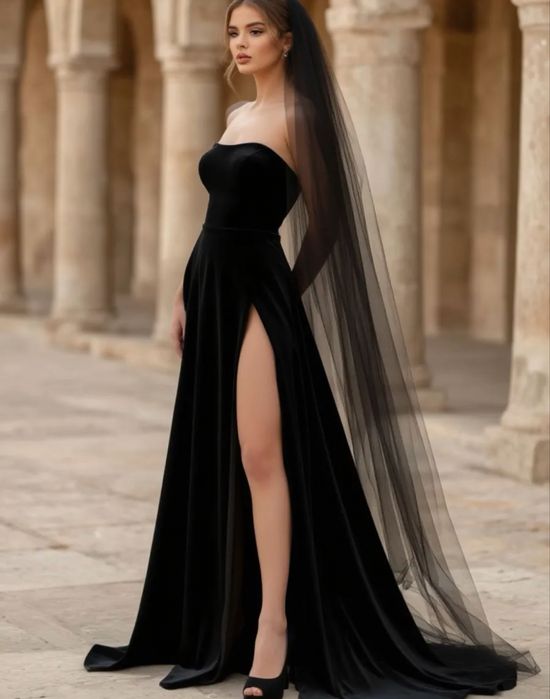 Фата чёрного цвета