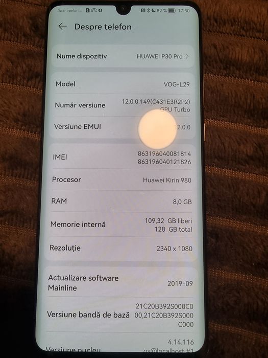 Huawei P30 pro 8GB